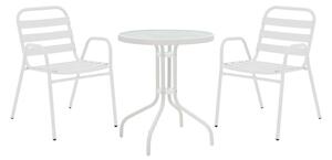 Masa dining Watson, Pako World, Alb, 60x60x70 cm