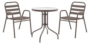 Masa dining Watson-Sussie, Pako World, Maro, 60x60x70 cm