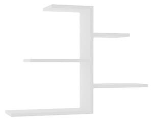 Raft de perete Callum, Pako World, Alb, 82x19x48 cm