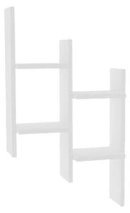 Raft de perete Tabal, Pako World, Alb, 49x14x85 cm