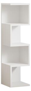 Raft de podea Pratel, Pako World, Alb, 25x27x95 cm