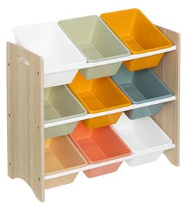Raft depozitare copii Storfie, Pako World, MDF-PP, 60x29x66 cm