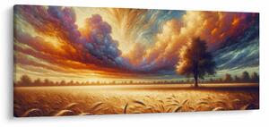 Tablou – Arbore pe câmp (120x50 cm)
