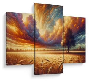 Tablou – Arbore pe câmp (90x60 cm)