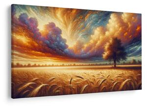 Tablou – Arbore pe câmp (90x60 cm)