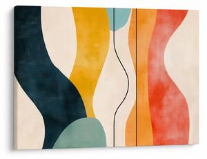 Tablou - Ilustrație colorată minimalistă II. (70x50 cm)