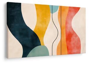 Tablou - Ilustrație colorată minimalistă II. (90x60 cm)
