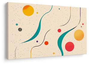 Tablou - Ilustrație colorată minimalistă (90x60 cm)
