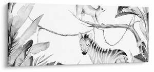 Tablou - Acuarelă Jungla (120x50 cm)