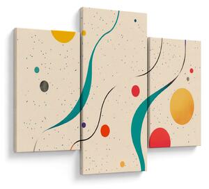 Tablou - Ilustrație colorată minimalistă (90x60 cm)