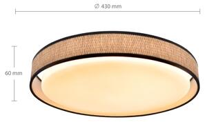 Plafonieră LED dimabilă Brilagi PILAR LED/48W/230V 3000-6500K + telecomandă