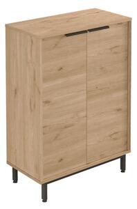 Suport pantofi Kinga, Pako World, 5 rafturi, Natural, 72x35x105 cm