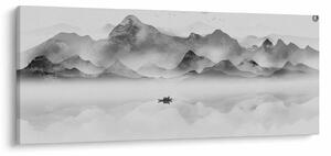 Tablou - Lac japonez (120x50 cm)
