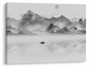 Tablou - Lac japonez (70x50 cm)