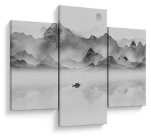 Tablou - Lac japonez (90x60 cm)