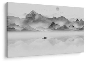 Tablou - Lac japonez (90x60 cm)