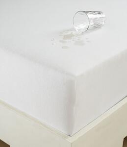 Protectie saltea impermeabila, 160x200 cm, 100% poliester, Whitney, Alez, alb