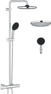 Grohe Vitalio Start System set de duș perete cu termostat cu duș de ploaie crom 26677001