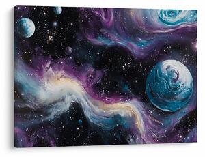 Tablou - Univers pictat (70x50 cm)