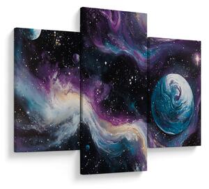 Tablou - Univers pictat (90x60 cm)