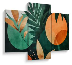 Tablou - Motive naturale geometrice (90x60 cm)
