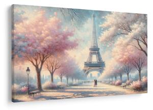 Tablou – Primăvară la Paris (90x60 cm)