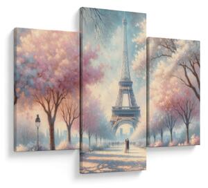 Tablou – Primăvară la Paris (90x60 cm)