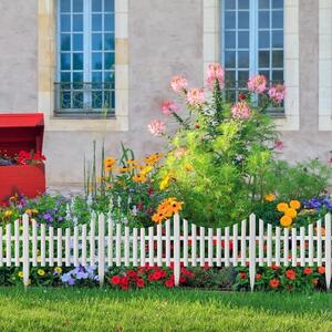 Set 4 bucati gardulet decorativ din plastic