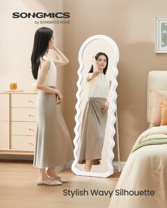 Oglinda de podea Songmics Alb 50x4.7x160 cm