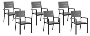 Set scaune 4 buc. Costa (gri). 1011540