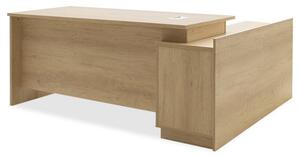 Birou Amazon Right Sonoma 180x160x76 cm