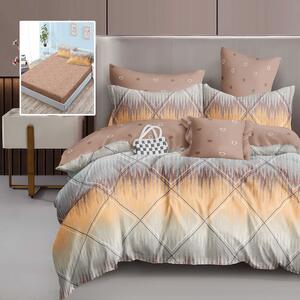 LENJERIE FINET 6 PIESE CU HUSĂ – 160×200 ȘI 180×200 -(EMMA-VH)