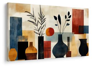 Tablou - Vaze cubiste (90x60 cm)