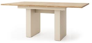 Masă de dining extensibilă Tila cașmir (140-185 cm)