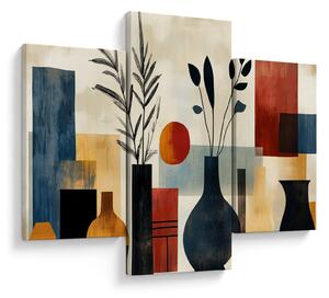 Tablou - Vaze cubiste (90x60 cm)