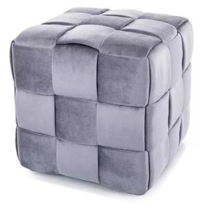 Taburet Casel Velvet gri