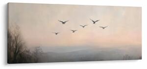 Tablou - Stol de păsări (120x50 cm)