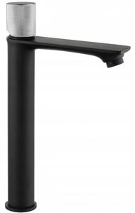 Baterie Mexen Royo One High Basin, negru-crom, 72211-77