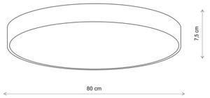 Plafonieră Brilagi CLARE 6xE27/40W/230V d. 80 cm bej