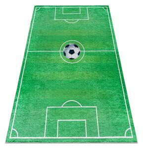 BAMBINO 9731 covor lavabil Teren, fotbal pentru copii anti-alunecare - verde
