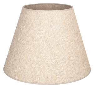 Duolla Abajur Cone, bej, înălțime 30 cm, din țesătură, Bej, Țesătură / Textil
