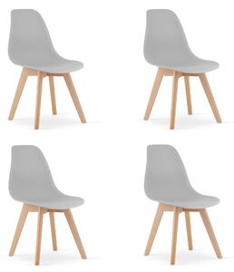 Set 4 Scaune Bucatarie/Dining Kepps Gri