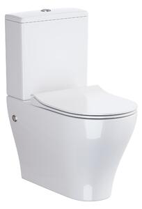 Cersanit Zen wc compact cu capac soft-close alb K100-395