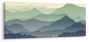 Tablou - Muntele Pădure (120x50 cm)