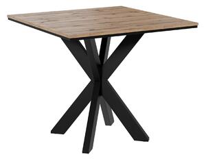 Masă Goodyear 137Stejar Wotan, Negru, 7x9x9cm, PAL laminat, Metal