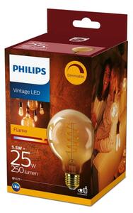 Bec LED vintage Philips G93 E27/4W/230V dimabil 1800K