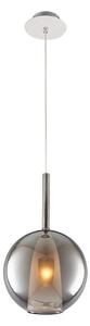 Lustră suspendată pe cablu MUSCAT 1xE14/40W/230V, fumurie