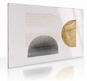Tablou pe sticlă - Arcuri rustice N⁰2 (70x50 cm)