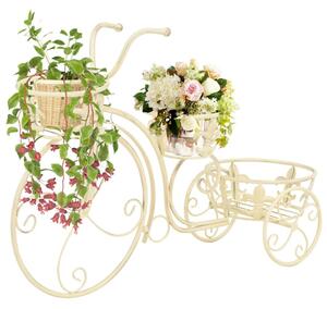 Suport de plante model bicicletă, stil vintage, metal