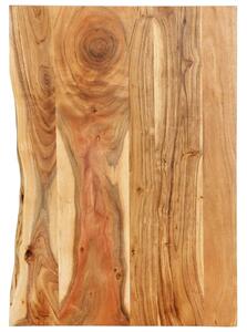 Blat lavoar de baie, 80 x 55 x 2,5 cm, lemn masiv de acacia